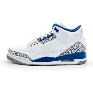 Nike Air Jordan 3 Retro Wizards True Blue Metallic Copper CT8532-148 Size 11